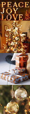 Five Christmas Decorating Ideas For the Stylish Home - Metallic Edition