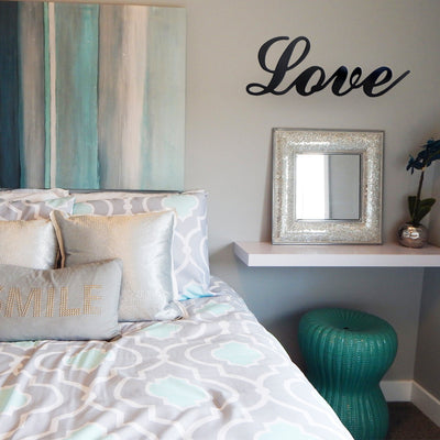 Love - Laser Cut Metal Wall Decor Sign