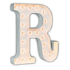 24” Letter R Lighted Marquee Letters (White Gloss)