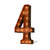 24" Number 4 (Four) Sign Vintage Marquee Lights