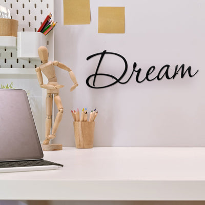 Dream - Laser Cut Metal Wall Decor Sign