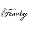 Family - Laser Cut Metal Wall Decor Sign