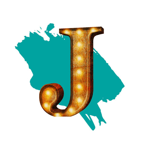 36” Letter J Lighted Vintage Marquee Letters (Rustic) - Buy Marquee ...