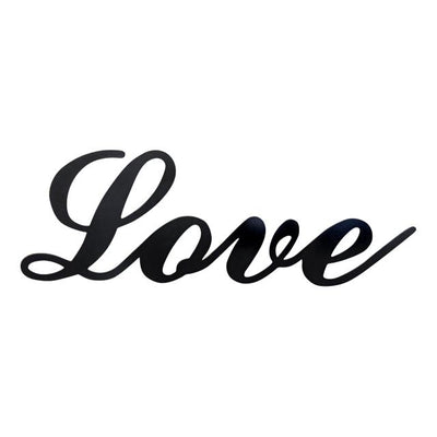 Love - Laser Cut Metal Wall Decor Sign