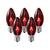 Replacement Bulbs 25-Pack (Clear Red) For 24"/36" signs