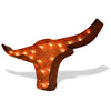Marquee Symbol Lights - Texas Longhorns Vintage Marquee Lights Sign (Rustic)